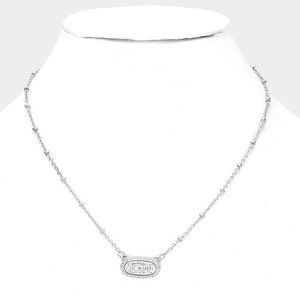 Scroll Crystal Pave