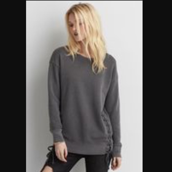 American Eagle Crew Sweatshirt In Search Of - Picture 2 of 3