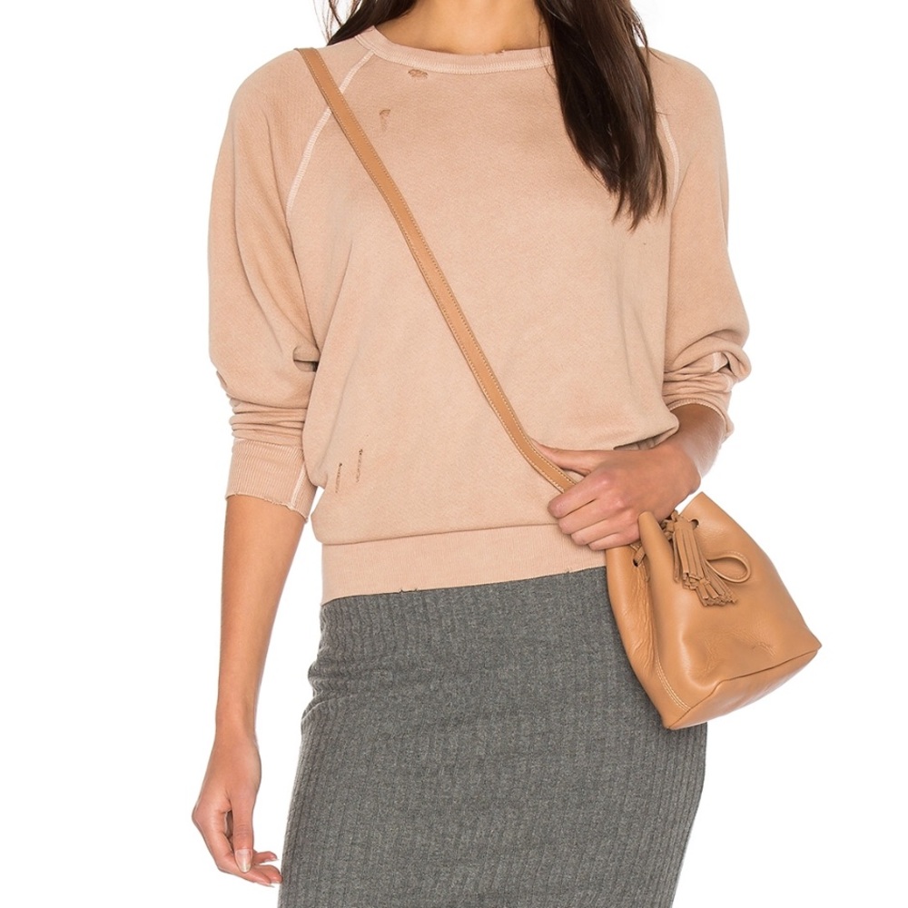 Leather mini bucket bag - Picture 4 of 4