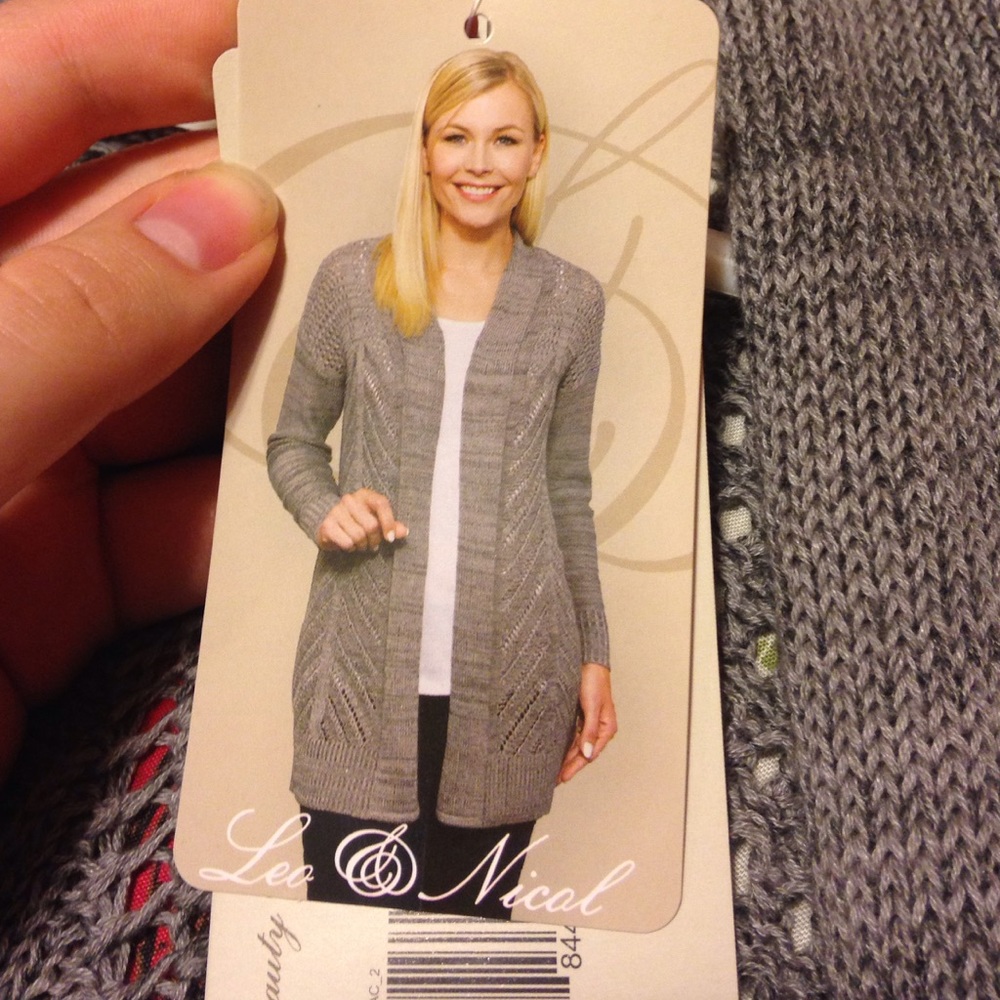 Gray Cardigan