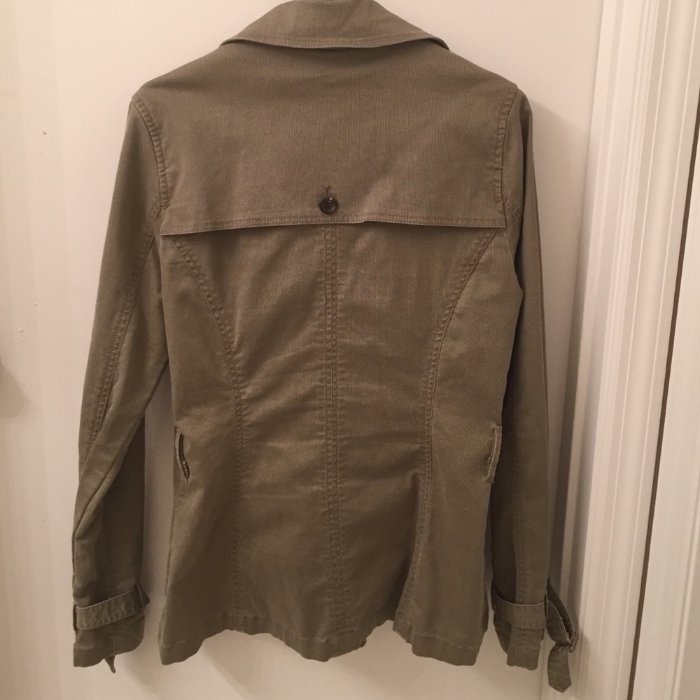 Tan Button Jacket - Picture 2 of 4