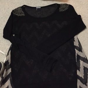 Black sweater