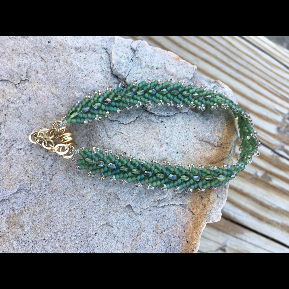 **SOLD**. St. Petersburg Beaded Bracelet