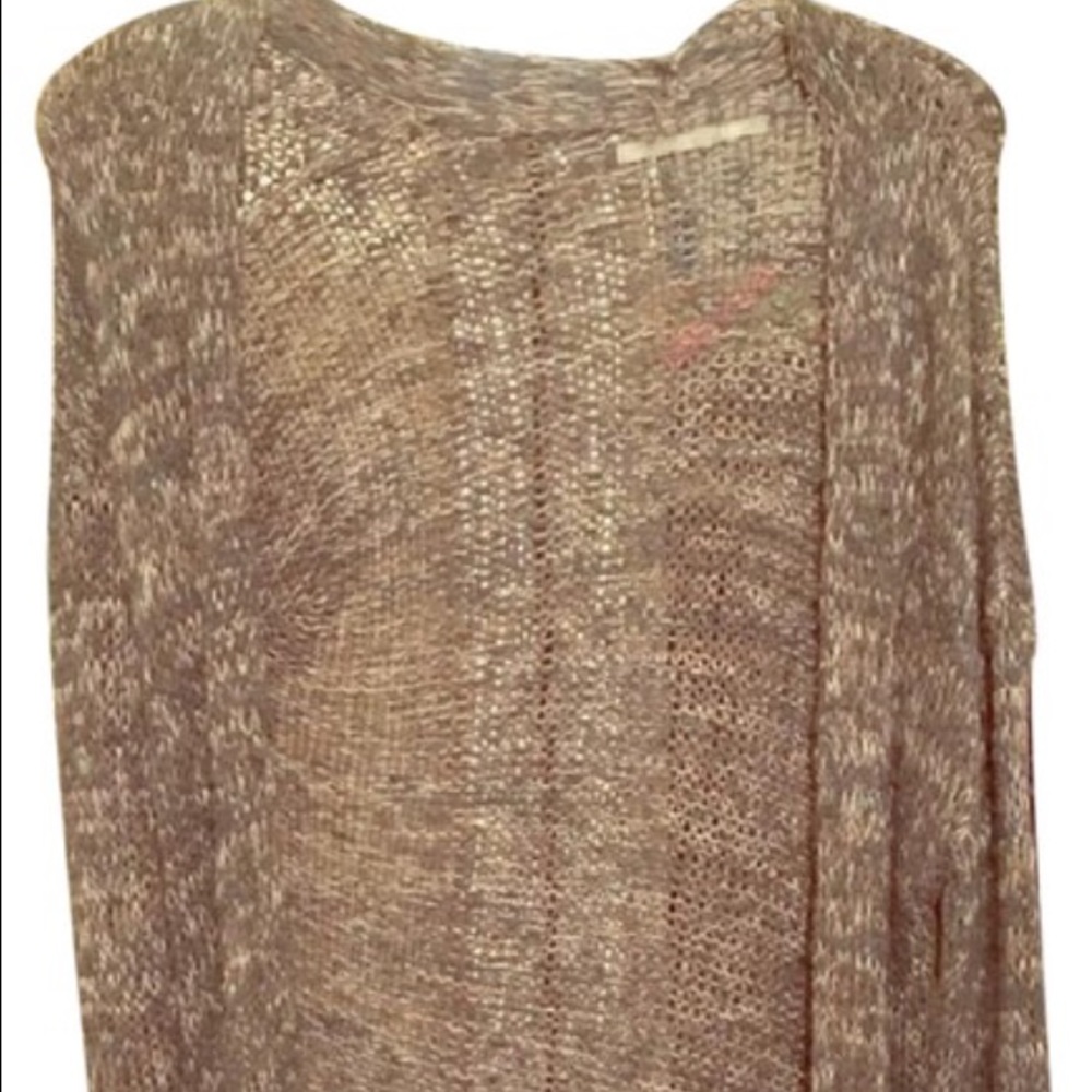 long sleeve green knit cardigan