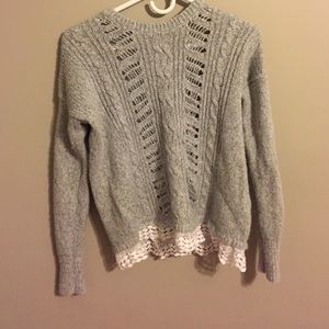 Gray sweater