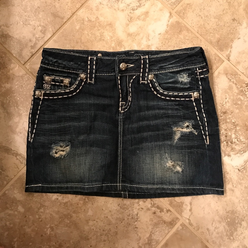 Miss Me denim skirt