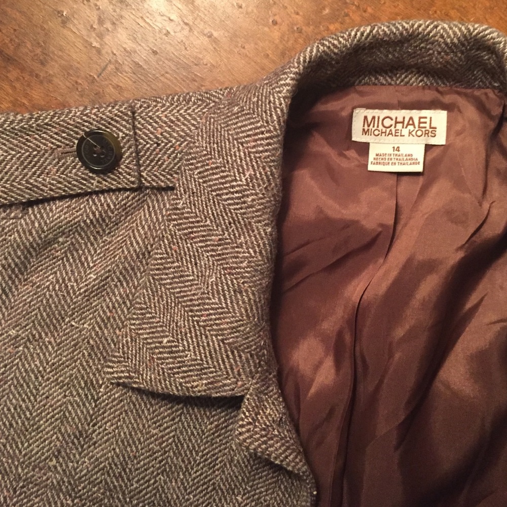 Michael Kors Herringbone Jacket