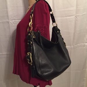 Coach Handbags - NWOT Coach Large Leather Zoe black 12669