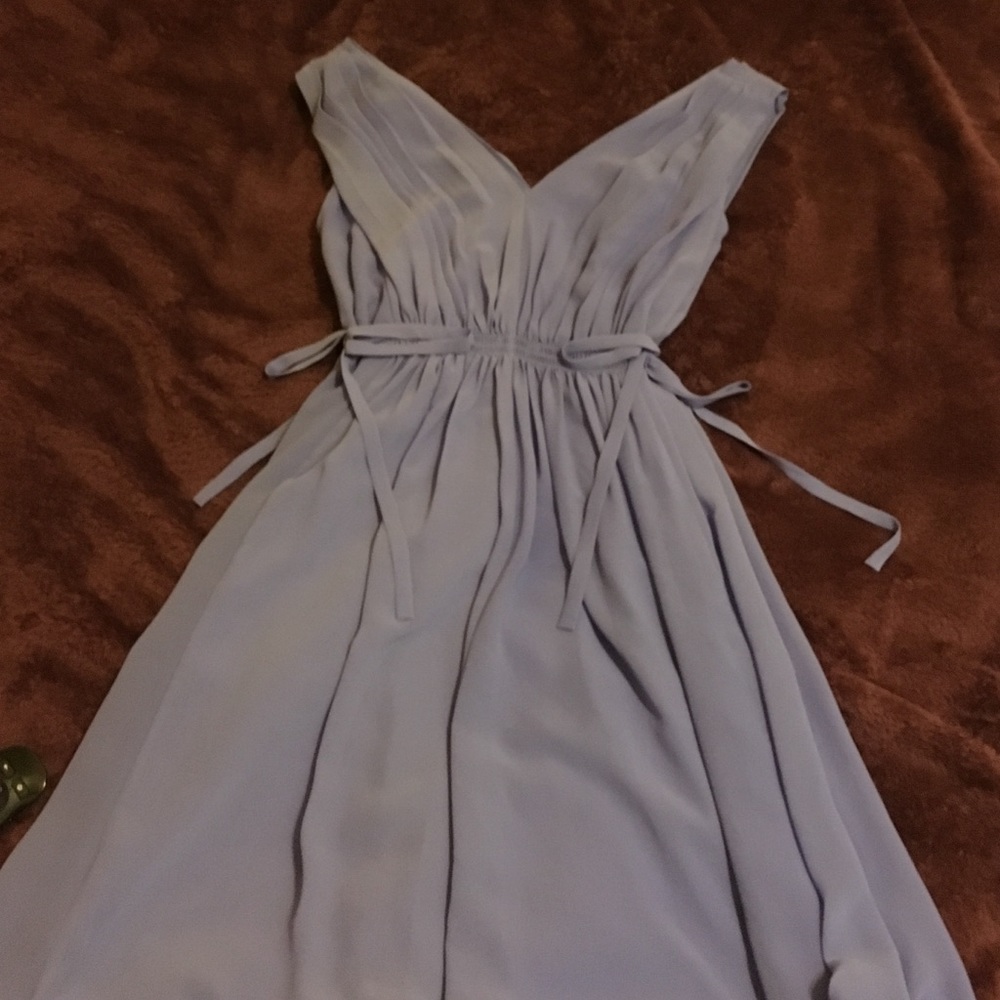 Anthropologie deep lavender dress! Worn once!