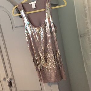 Sequin tank