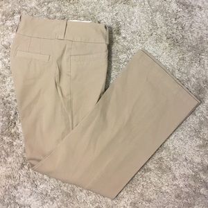 Banana Republic Khaki Martin Dress Pants, Size 2P