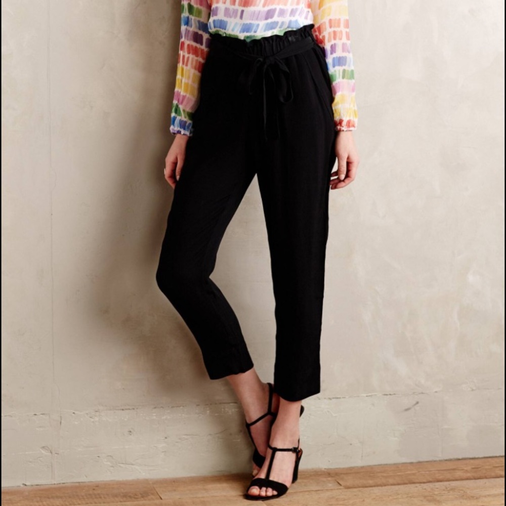 Anthropologie Cartonnier Black Pants