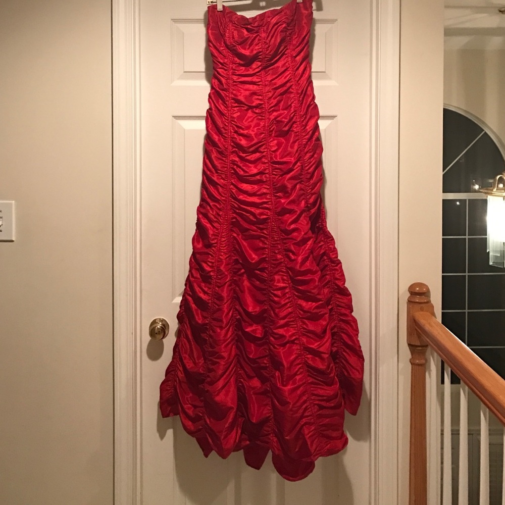 Adolfo Dominguez red dress size 38