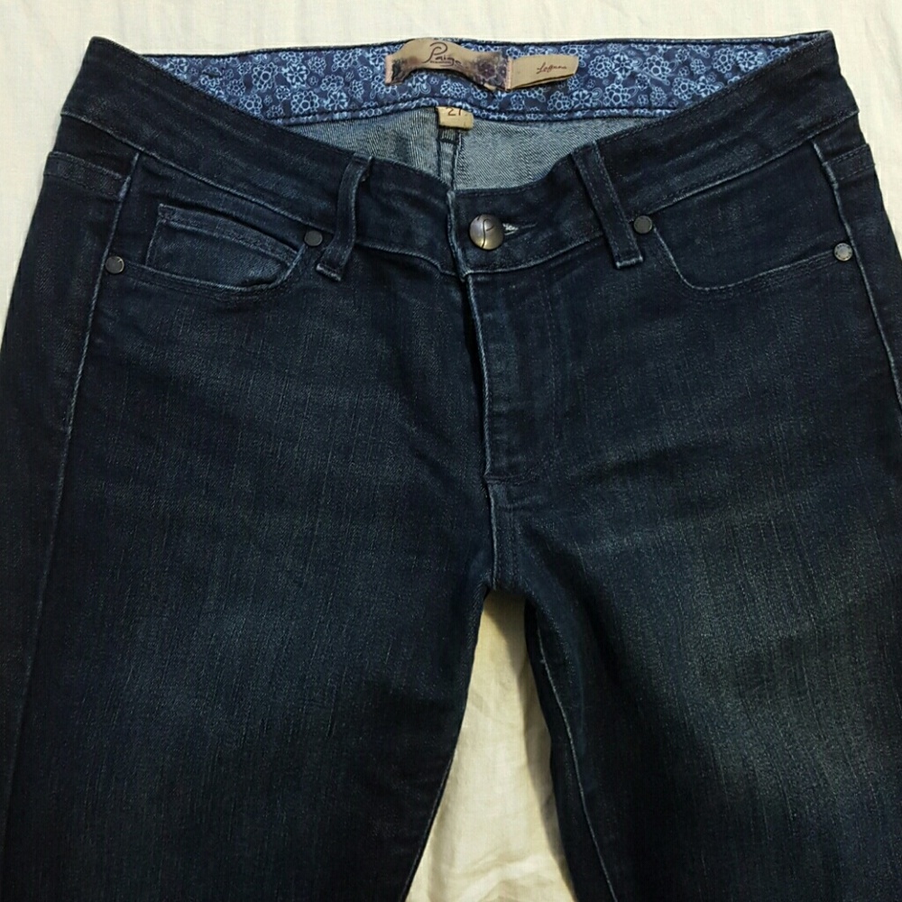 CLEARANCE Paige Jeans Laguna Slim Bootcut Jeans - Picture 2 of 4