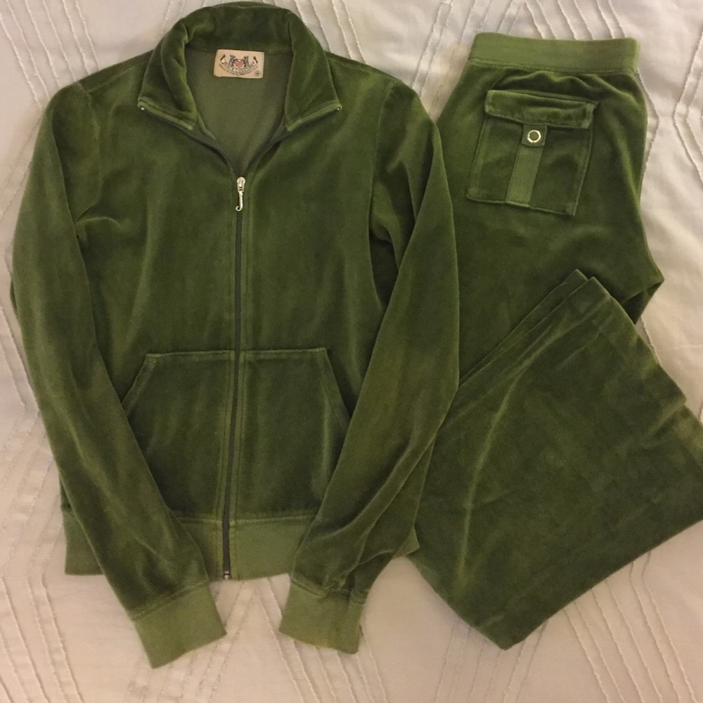 Juicy Couture Velour Track Suit