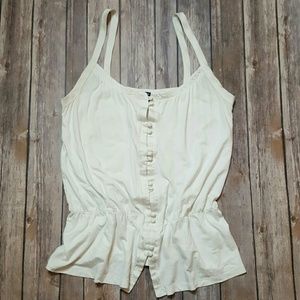 White Gap tank top