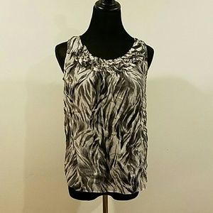 TALBOTS Sleeveless Silk Top
