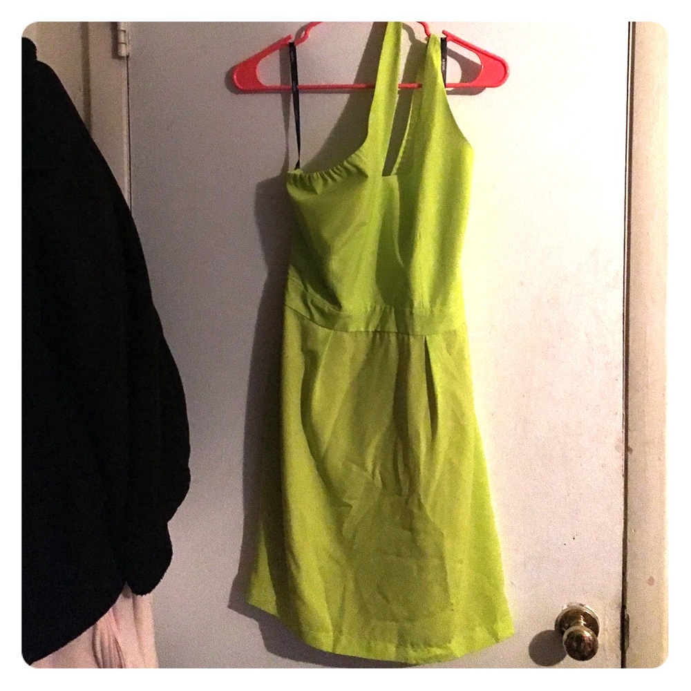 Neon green Haven dress