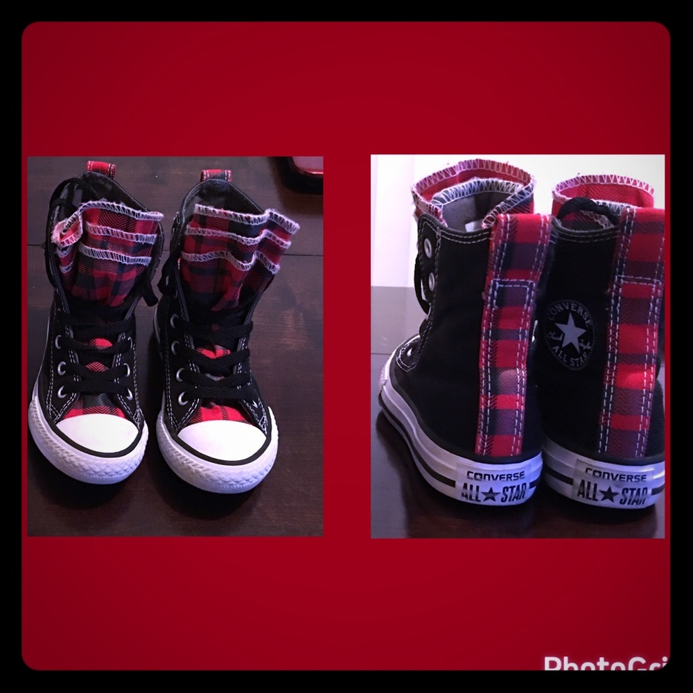 Converse little kids size 11