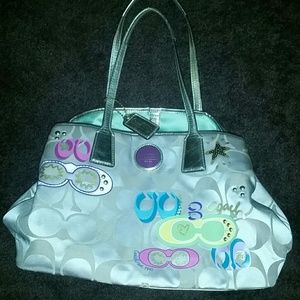 Colorful Coach Handbag