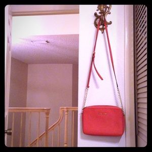 Michael Kors - Jet Set Coral Crossbody