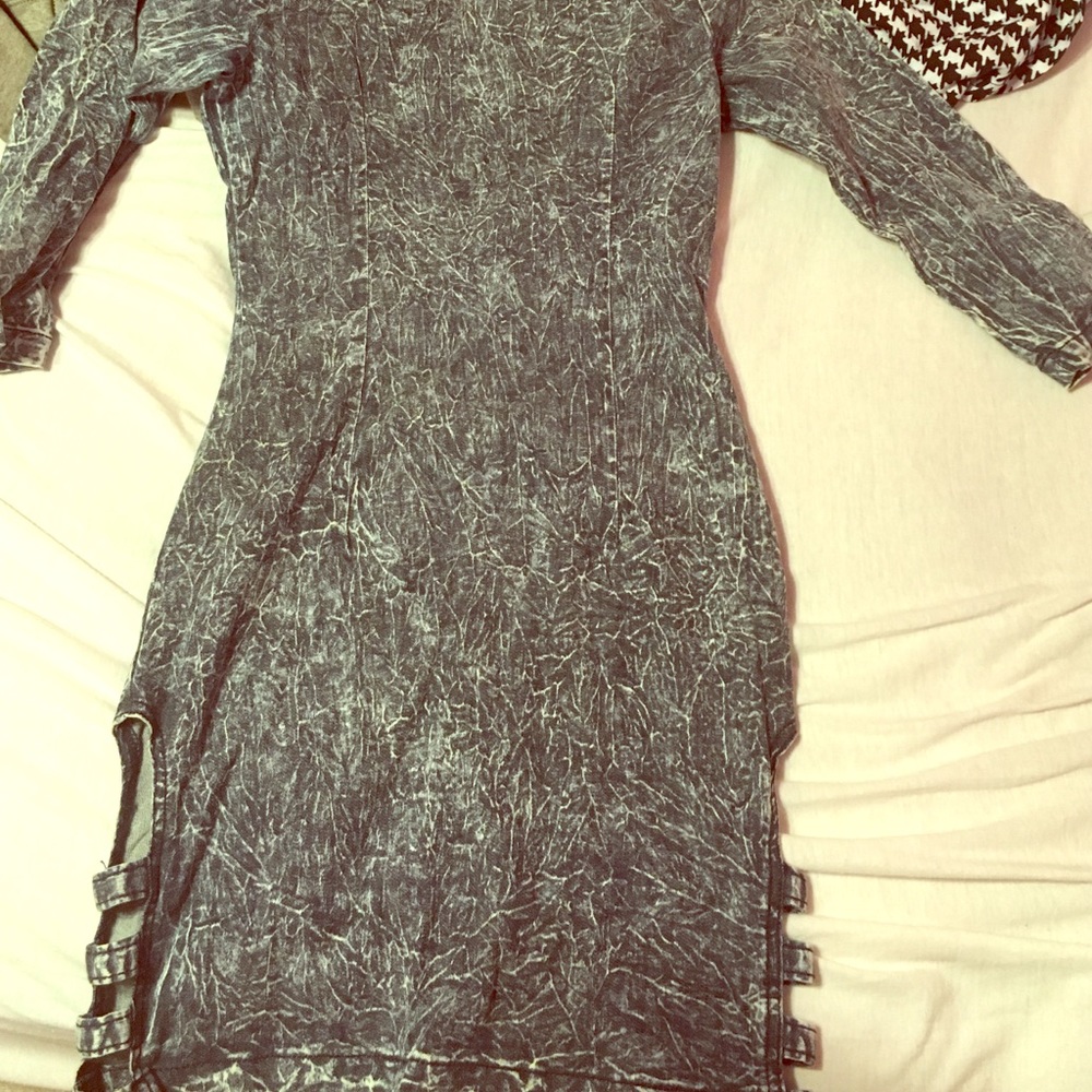 Jean party dress