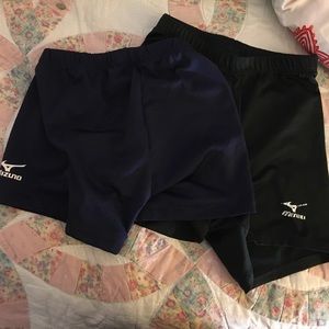 2 VOLLEYBALL SPANDEX (Navy and Black)
