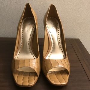 BCBGirls BCBG Girls Open Toe Crocodile Shoe Sandal