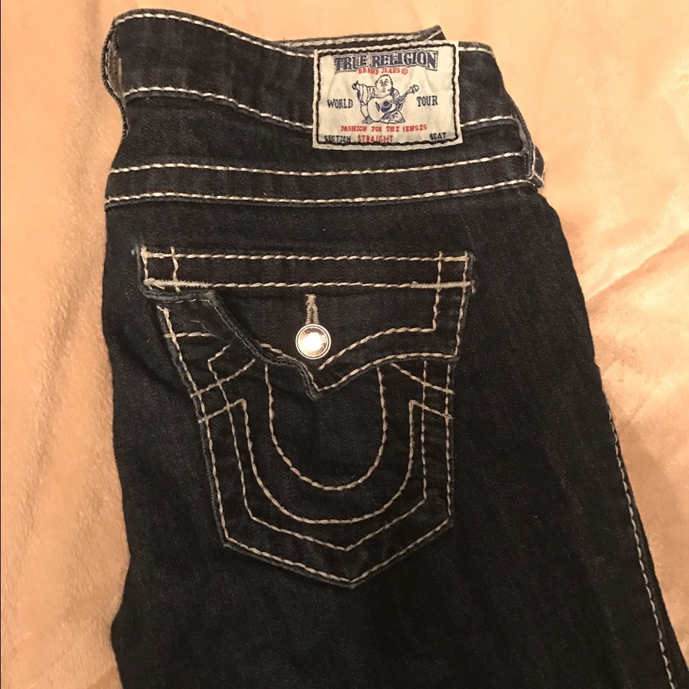 True religion straight leg jeans