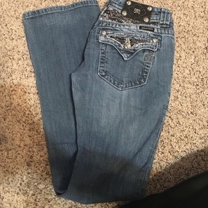Sequin miss me jeans