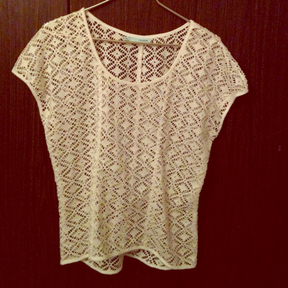 Maurices crocheted top
