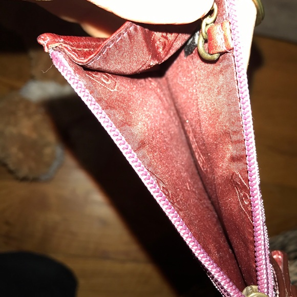 Coach wallet key chan maroon - Picture 2 of 3