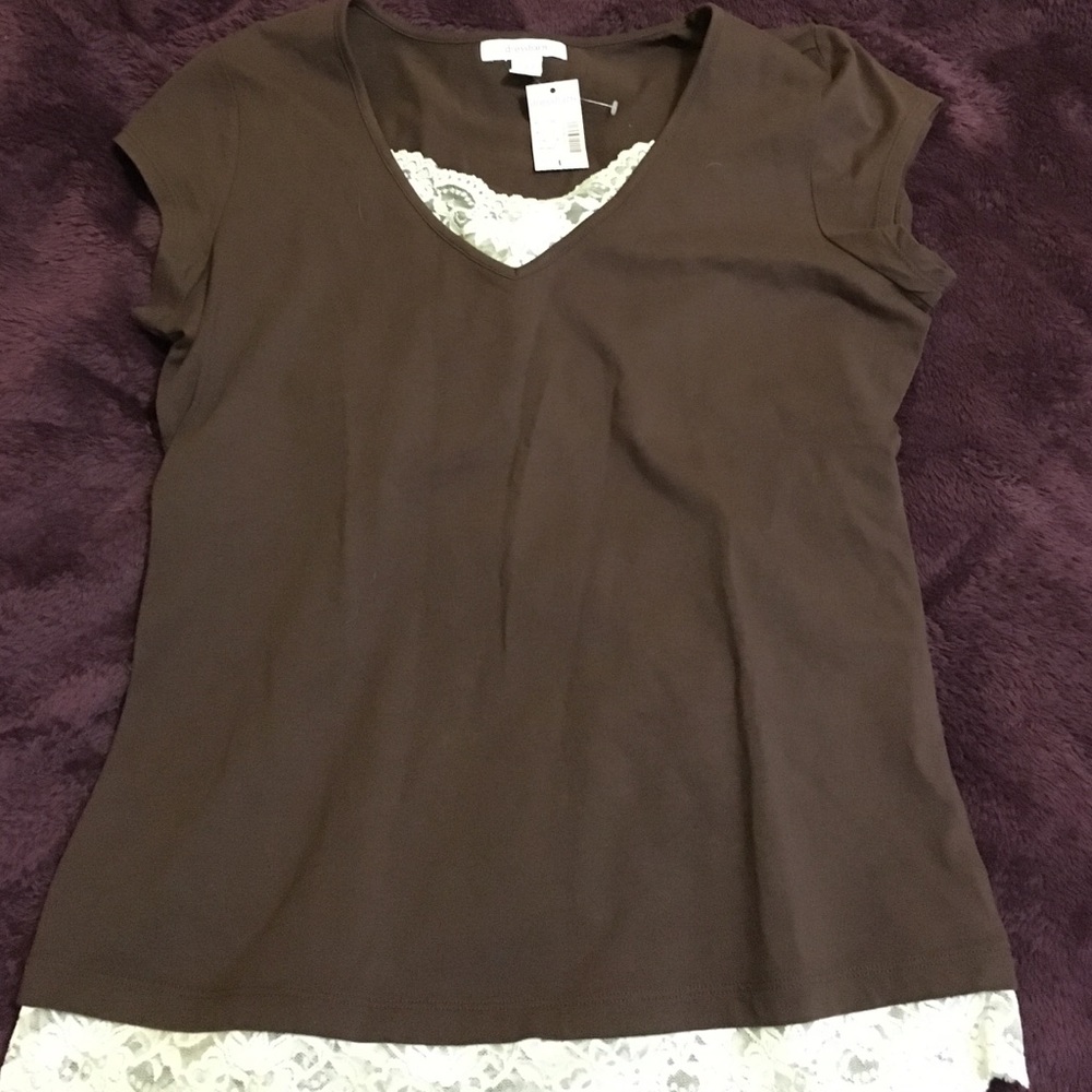 Dress barn t shirt with tags