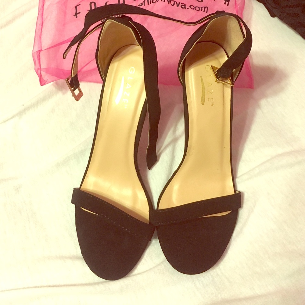 Black heels