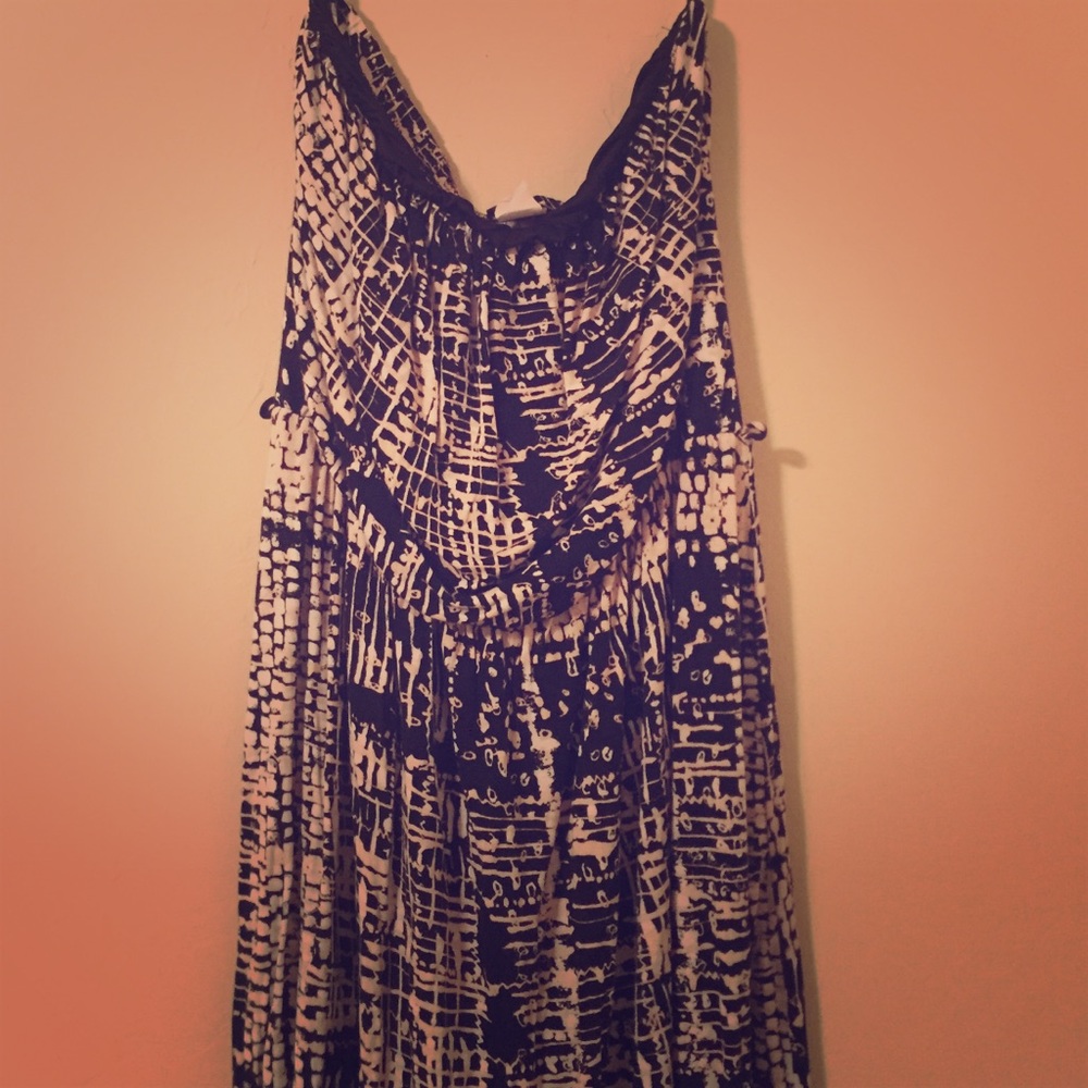 Pretty Black & White Sundress