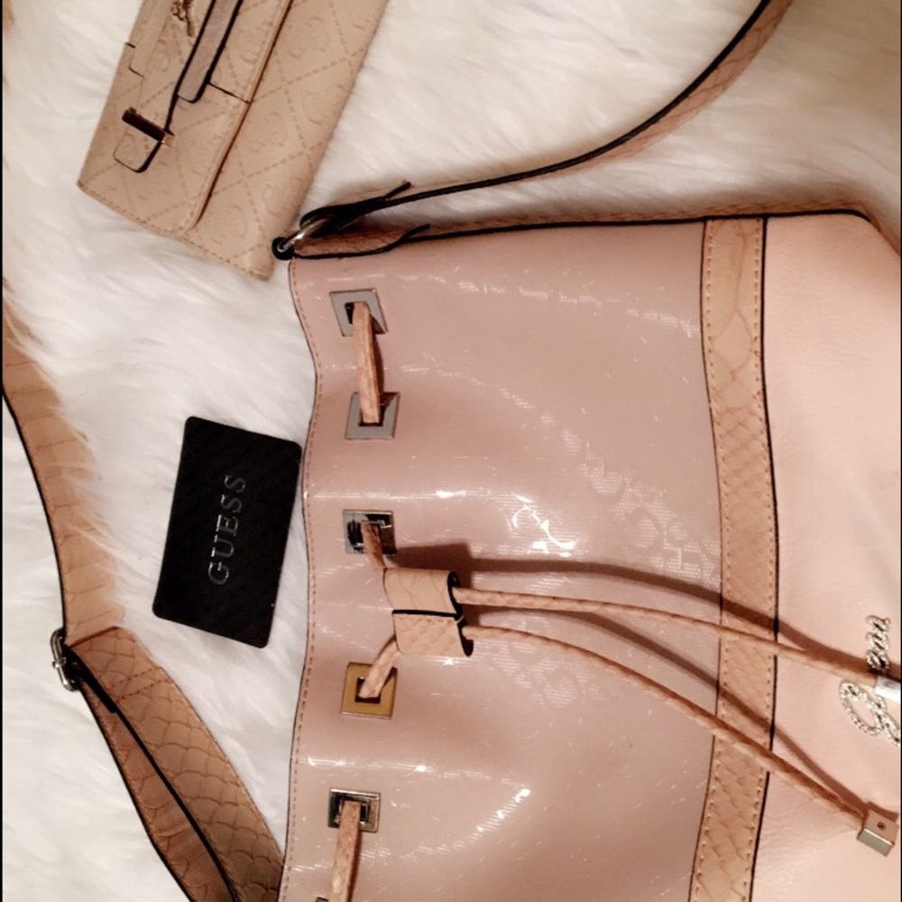 Guess purse and wallet