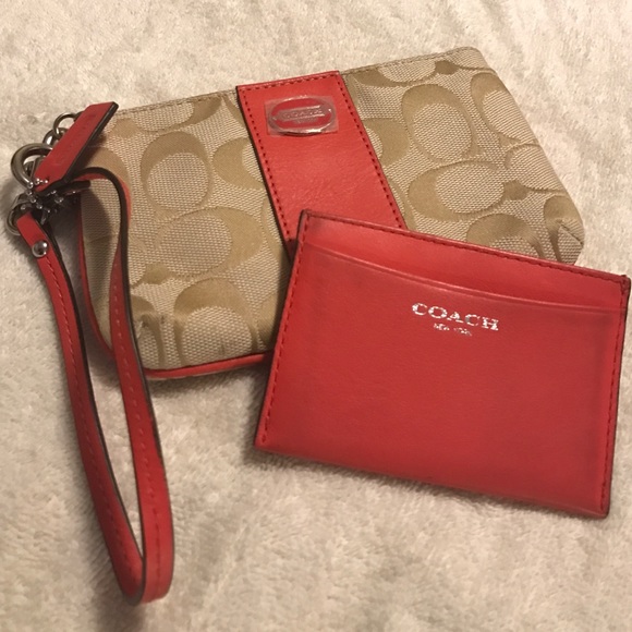 Coach Clutches and Wallet - Picture 1 of 4