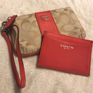 Coach Clutches and Wallet
