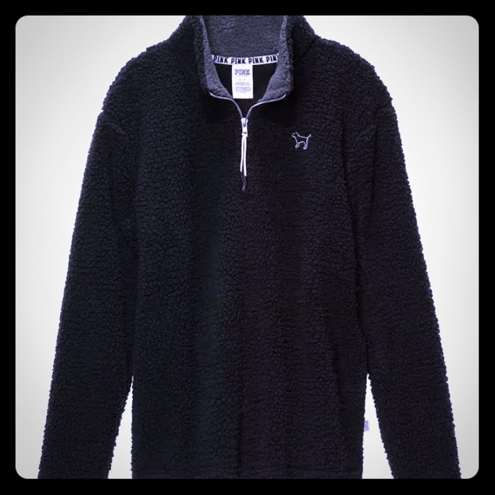 VS PINK Sherpa pullover