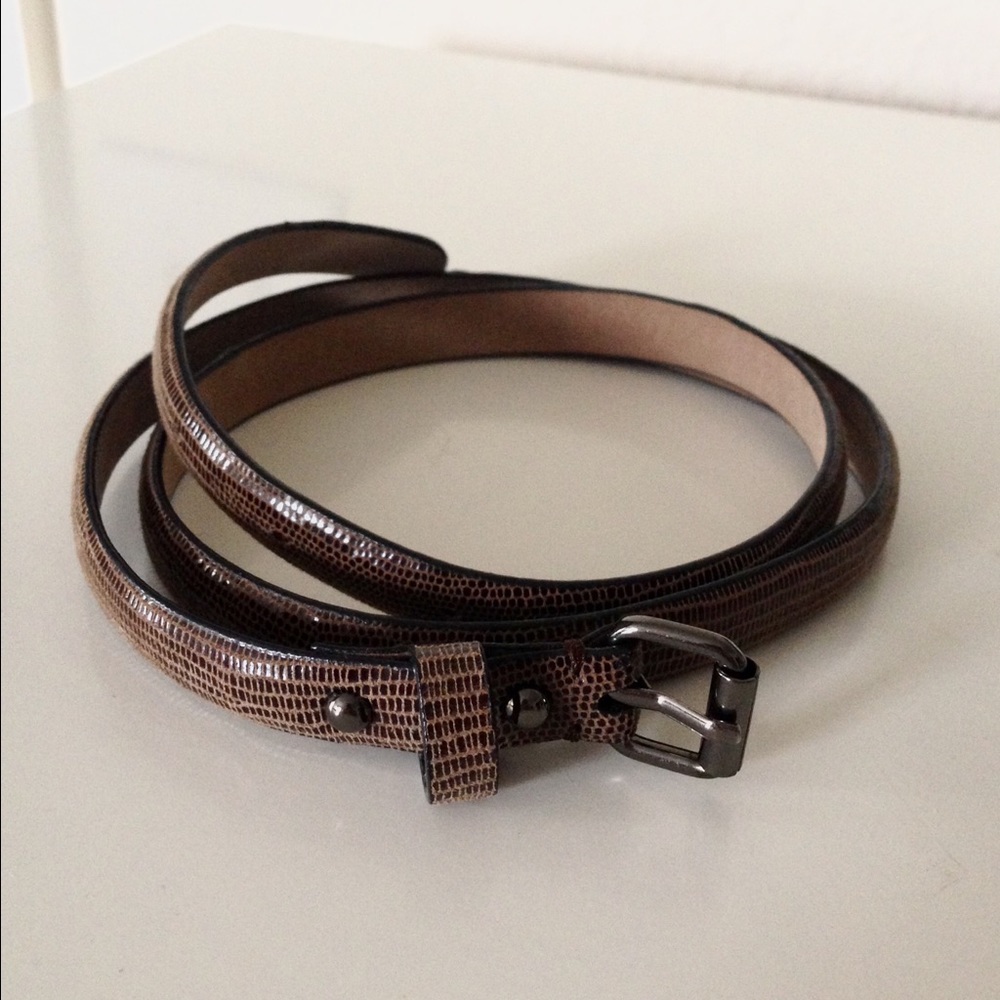 Faux Alligator Belt 🍁