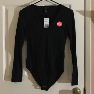 Forever 21 V-neck bodysuit