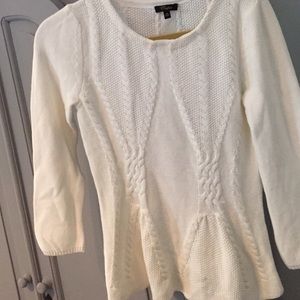 Ivory sweater