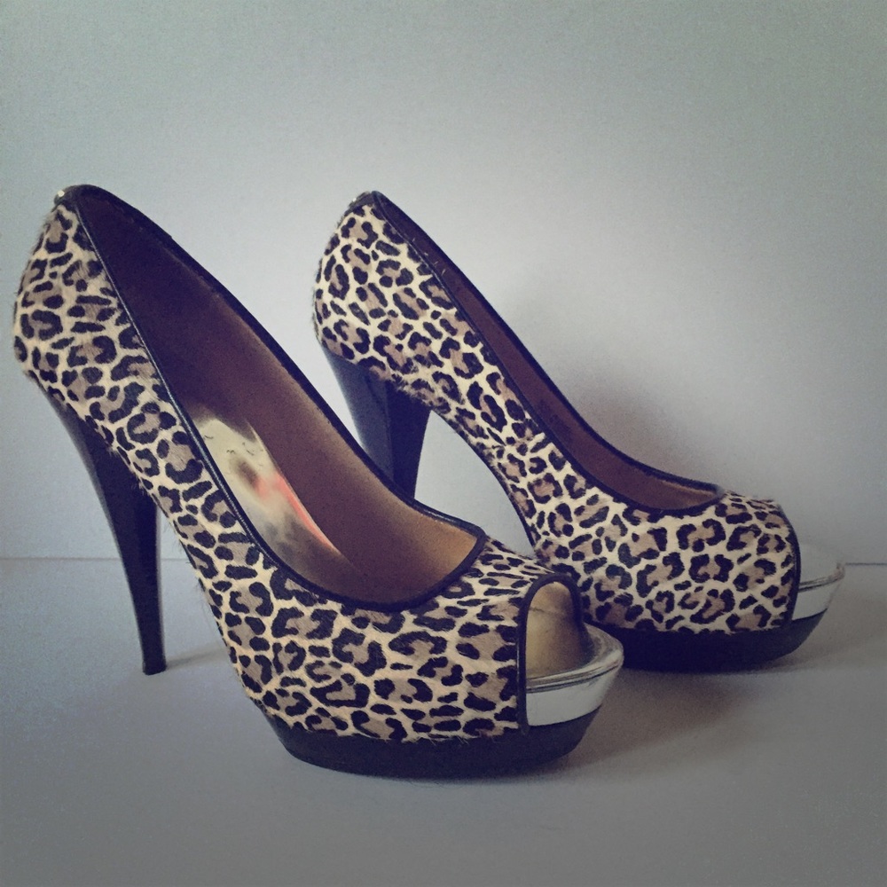 Michael Kors Leopard Heels