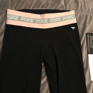 2 PINK /Victoria's Secret yoga pants , flare