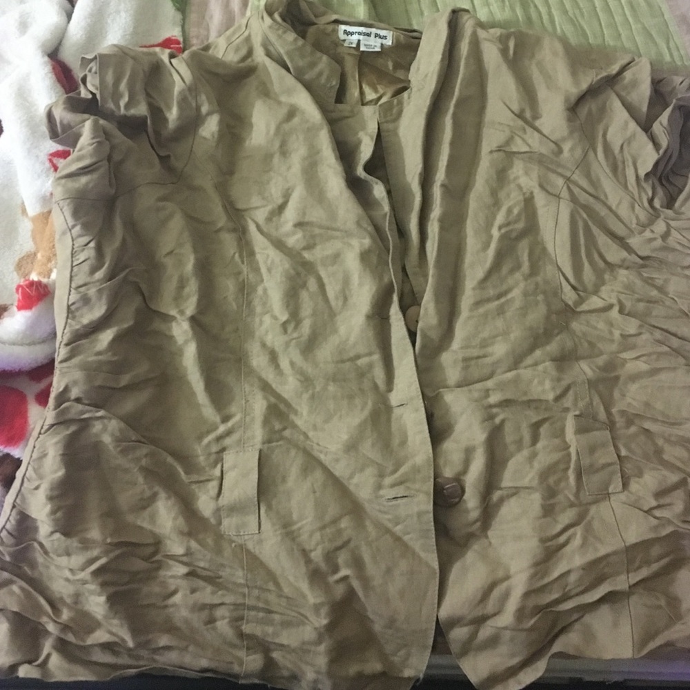 Tan color Blazer