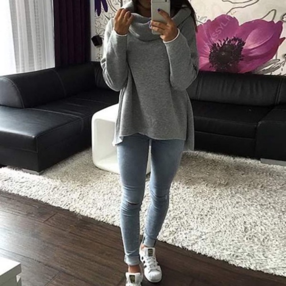 🎈LAST One🎈Very soft turtle neck casual pullover - Picture 2 of 3