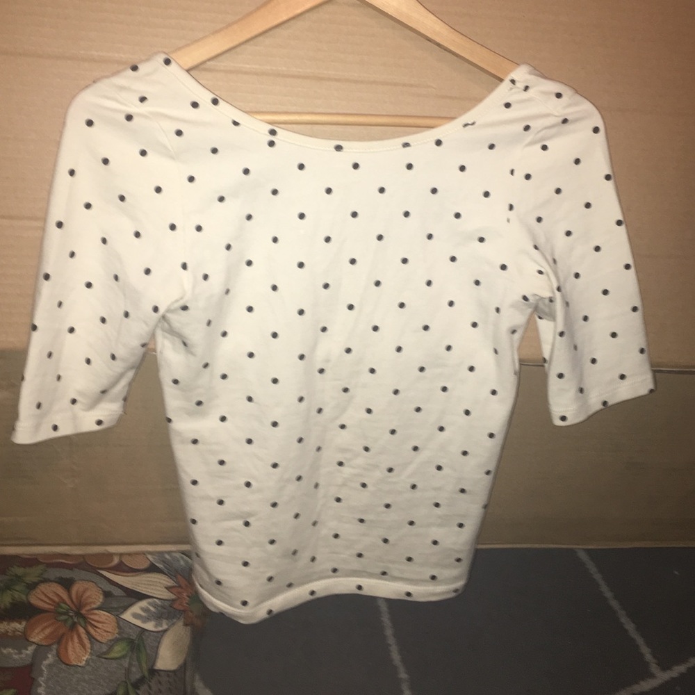 Polka dot top