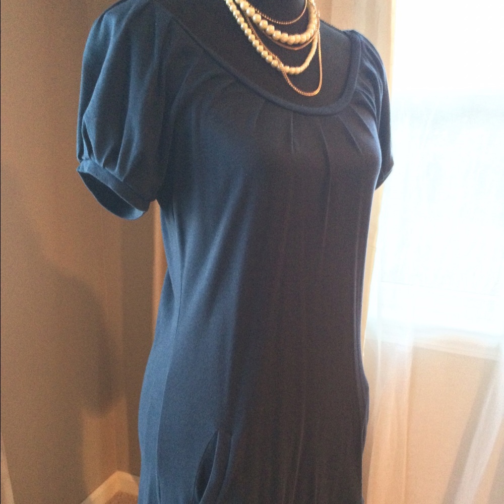 💙Express Ruched Tunic Dress💙 - Picture 3 of 4