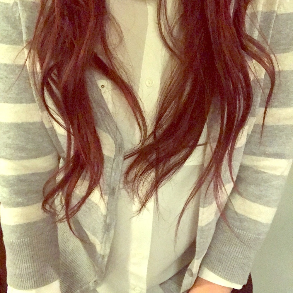 ❌SOLD❌Striped Maurice's Button Up Cardigan