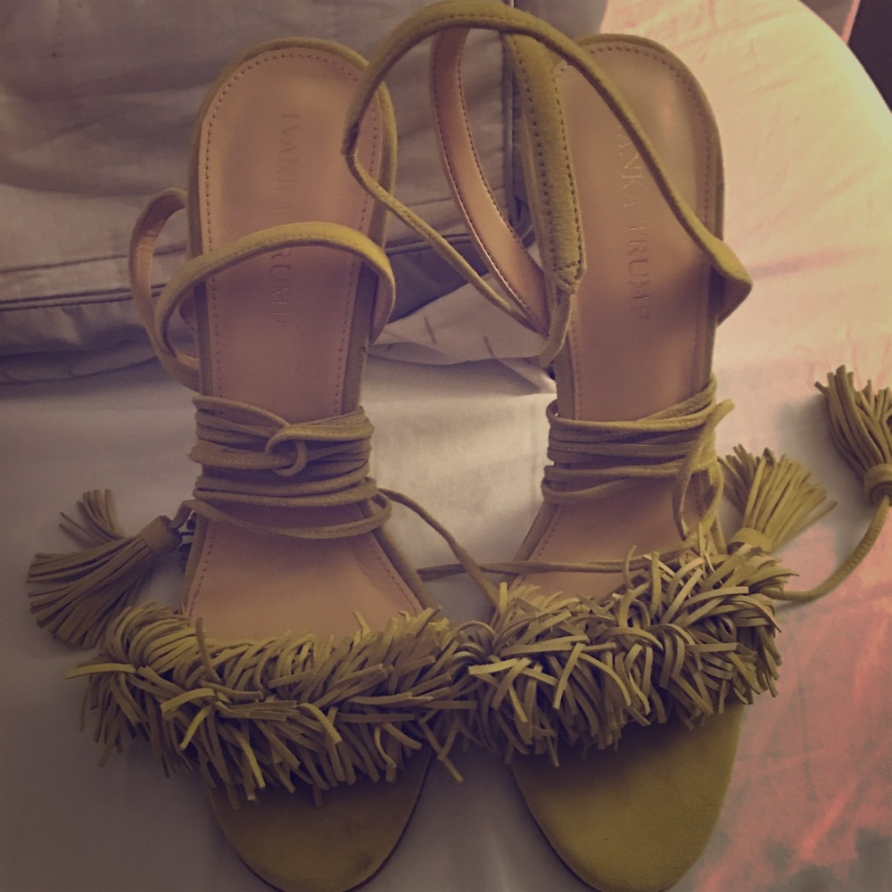 Ivanka Trump Fringe Shoes